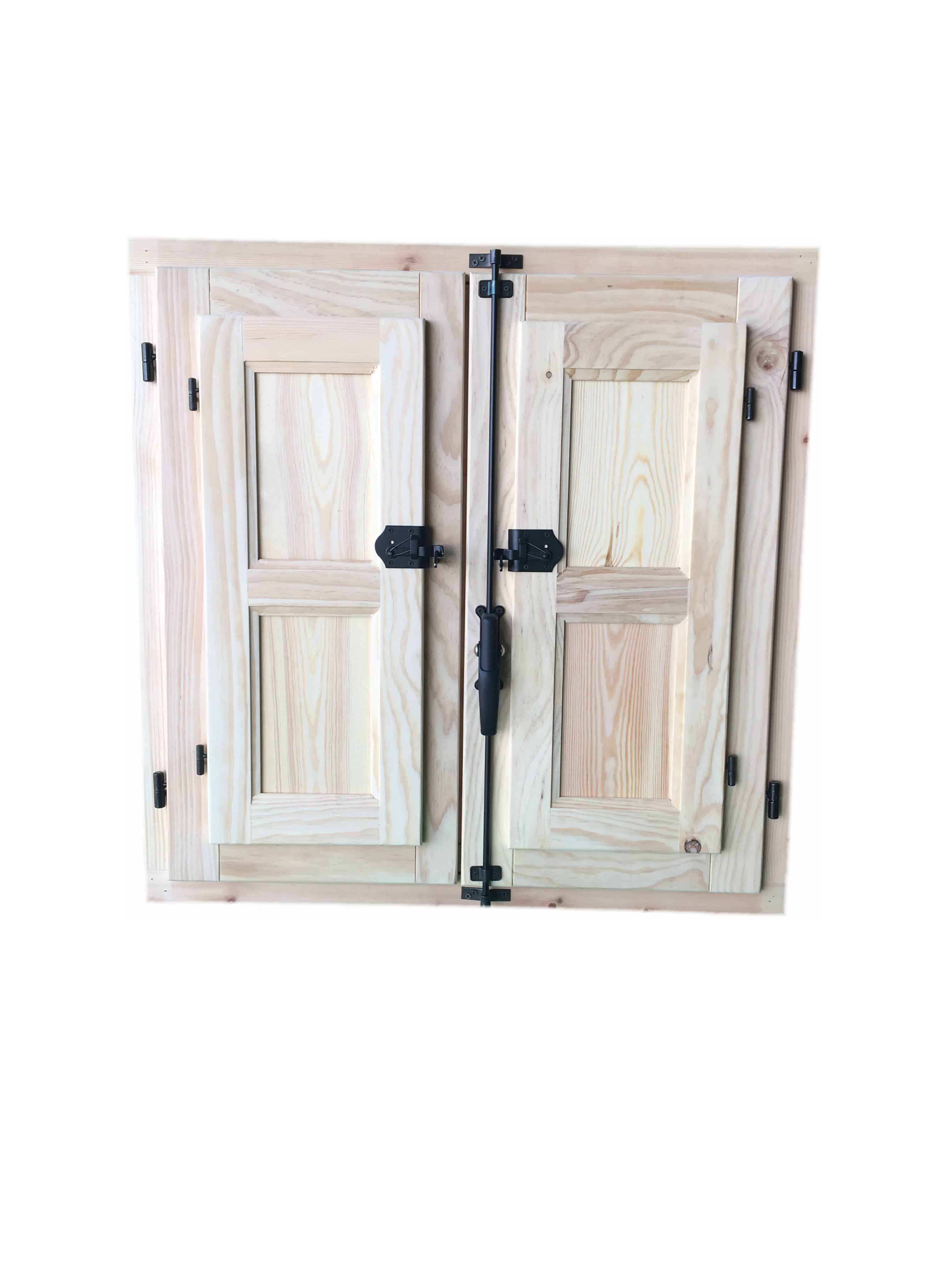 PUERTA RÚSTICA DE EXTERIOR CIEGA DE MADERA CON CLAVOS - RUSTICOS Y MADERA