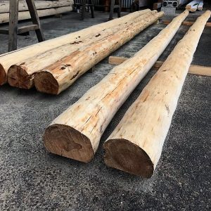 Rollizos de Madera Rústicos redondos para techo - Imagen 5