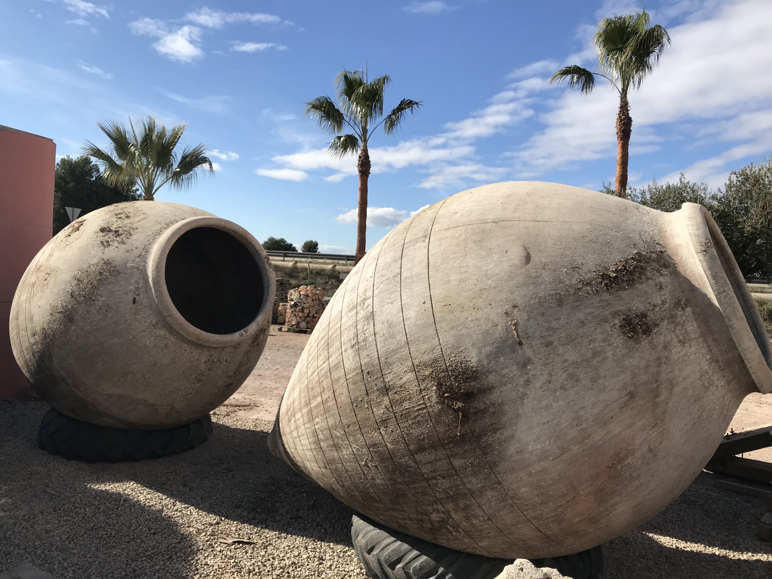 TINAJAS DE BARRO ANTIGUAS GIGANTES - RUSTICOS Y MADERA