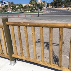 Vallas de Madera Tratada para Exterior - Imagen 3