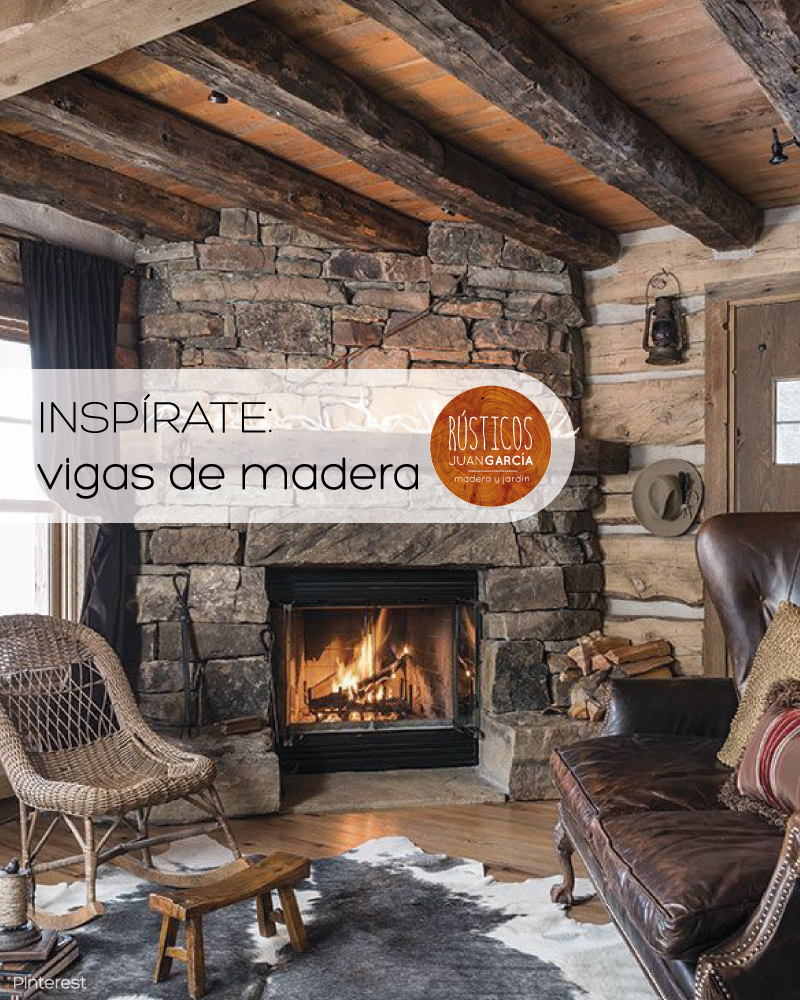 Interiores Con Vigas De Madera