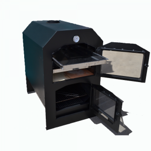 Horno Metálico de Leña con Interior de Acero Inoxidable - Imagen 2