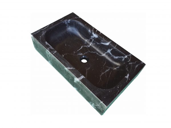 lavabo marmol negro