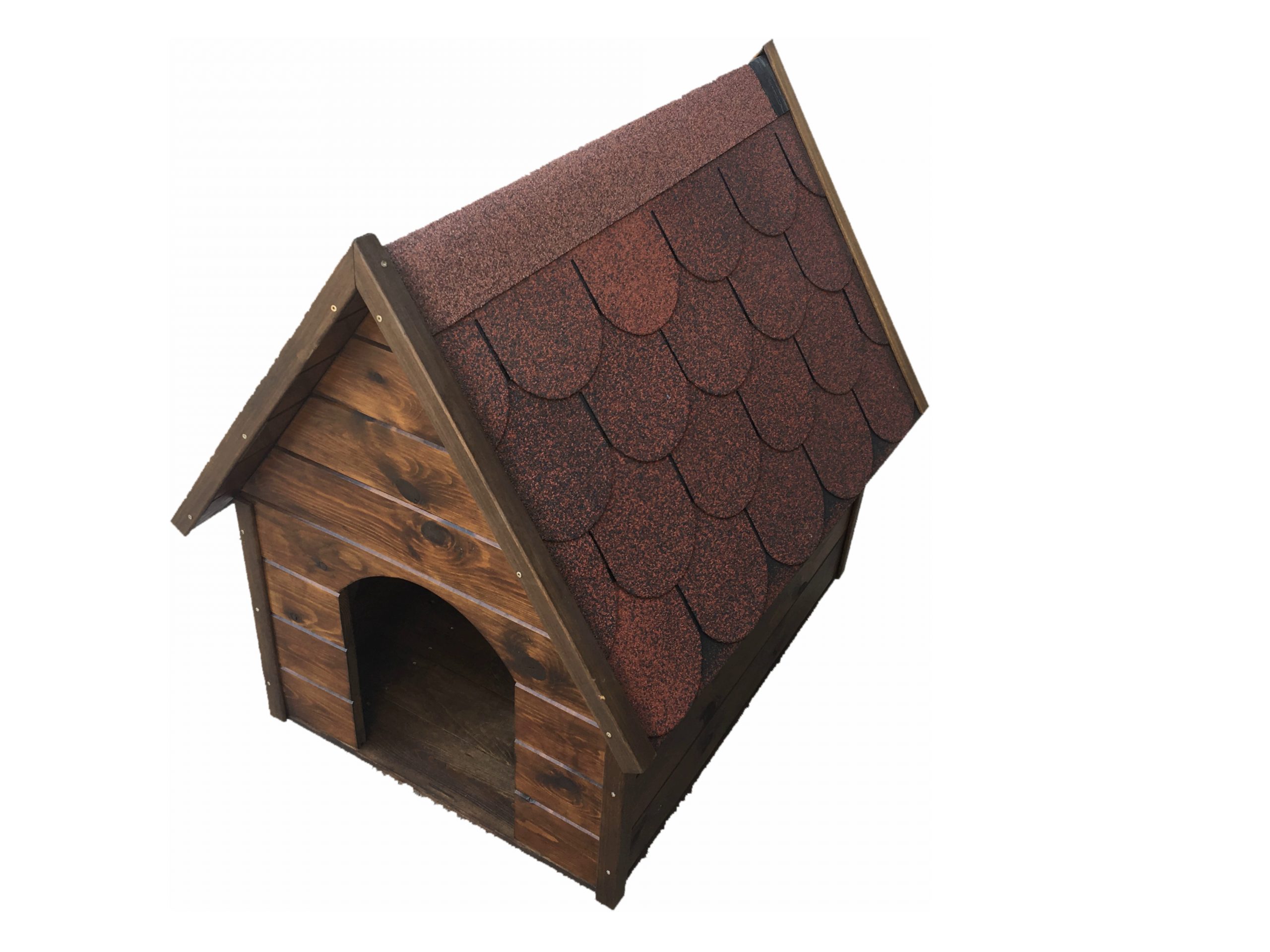 CASA PARA PERRO RUSTICA DE MADERA - RUSTICOS Y MADERA