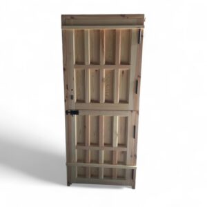 puerta hoja partida parte interior