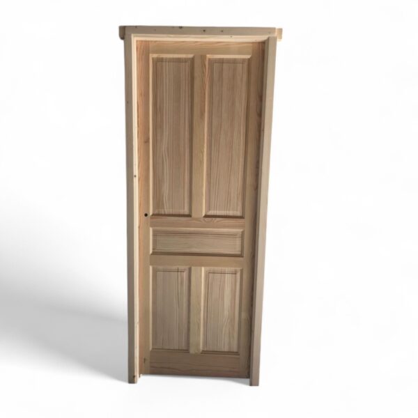 puerta interior madera maciza