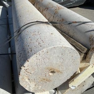 columnas de mármol liso