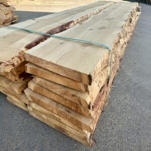 rodajas rústicas de madera