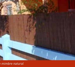 ROLLO DE MIMBRE NATURAL PARA OCULTACIÓN EN VALLAS - MEDIDA 2 X 5 METROS - Imagen 2