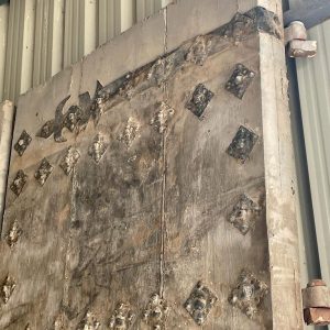 PÓRTICO - PORTÓN DE MADERA RECUPERADO DE UNA ANTIGUA CASA SEÑORAL - Imagen 3
