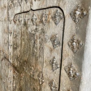 PÓRTICO - PORTÓN DE MADERA RECUPERADO DE UNA ANTIGUA CASA SEÑORAL - Imagen 4
