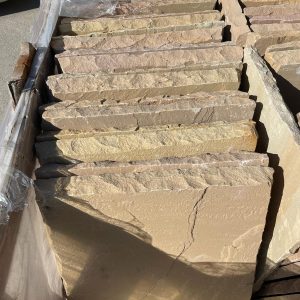SUELO PIEDRA NATURAL BEIGE PARA EXTERIOR - LOSAS DE PIEDRA NATURAL 60cm X 40 cm - Imagen 4