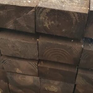 traviesa de madera tratadas para jardín