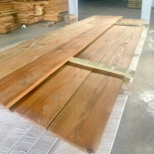 Tabla de Madera Alerce Natural 250x20x2,5 cm – Natural, Roble Cepillado o Cepillada para Pintar - Imagen 2