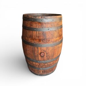 barrica de madera restaurada